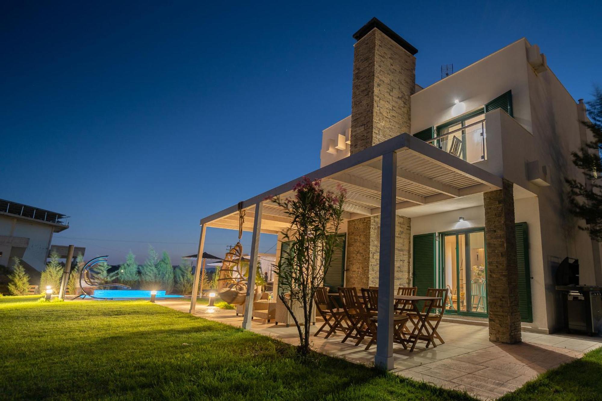 Heliophos Villa Amalthia Kiotari Extérieur photo